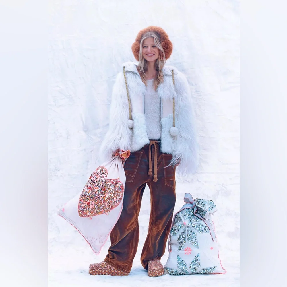 Nigel Preston Brenda Knight Teddy Bear Lambskin Fur Jacket